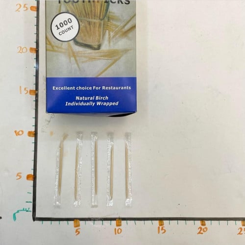 أعواد أسنان مغلف 6D