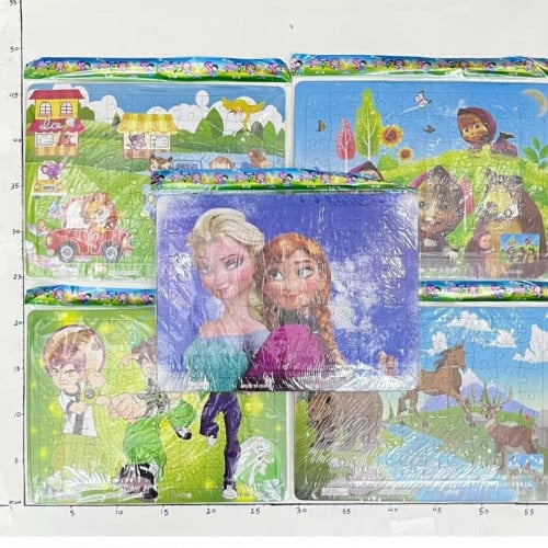 تركيبة بازل ورقية شخصيات 21E