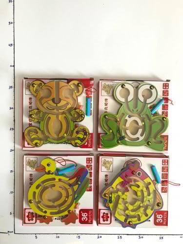 لعبة متاهات خشبية 5C