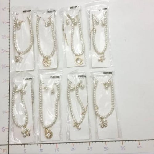 طقم سلسال مع حلق لول 11B