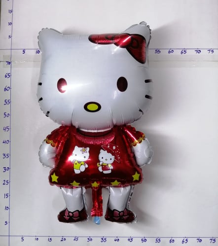 بالون هيليوم هيلوكاتي أحمر 4D/100