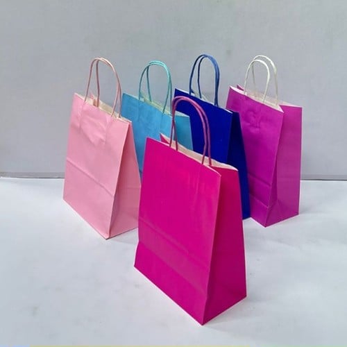 كيس هدايا ورق متعدد الألوان مشكل محير 2 (19×10×25)