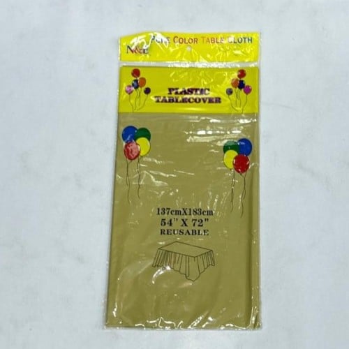 سفرة حفلات لون ذهبي (22B/100)