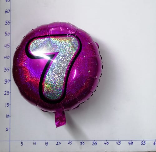 بالون هيليوم رقم 7 فوشي 7E/100