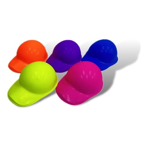 12 حبة كاب بلاستيك ملون