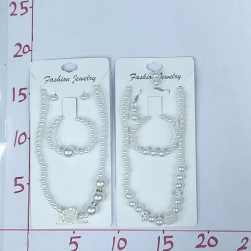 سلسال مع أسورة وحلق لول  24B