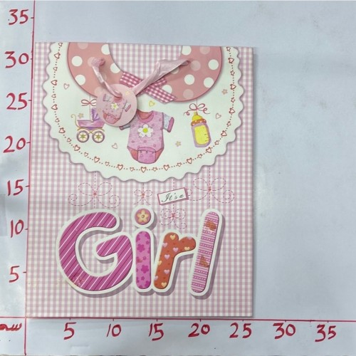 كيس هدايا مواليد بناتي