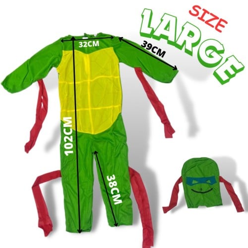ملابس تنكرية السلاحف النينجا كبير L