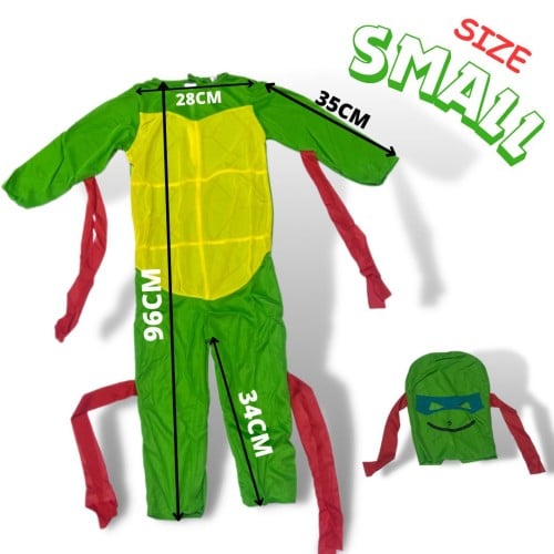 ملابس تنكرية السلاحف النينجا صغير S