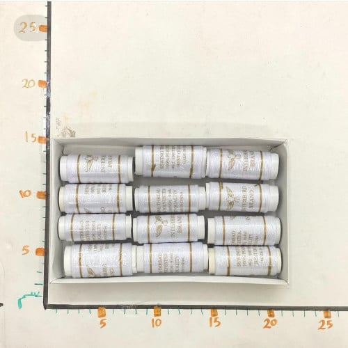 خيط مكينة أبيض 6C