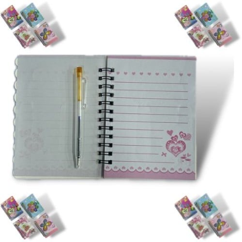 نوتة سلك مع قلم ( ب )