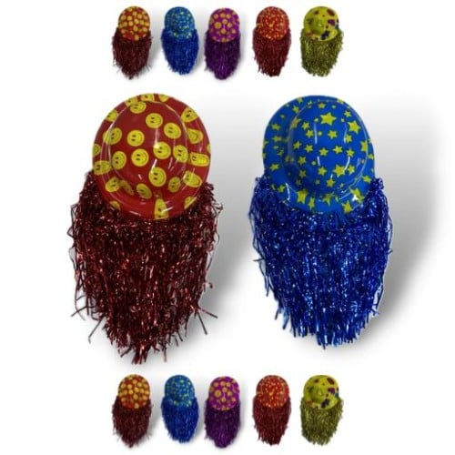 12 حبة قبعة شعر بلاستيك