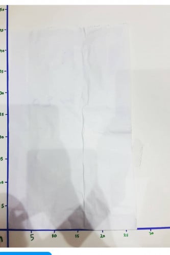 كيس ورق لون أبيض (رقم 9) مقاس 45×26 CM