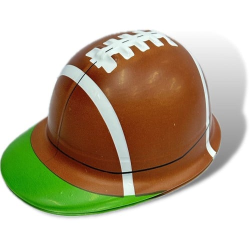 12 حبة قبعة بلاستيك شكل كرة القدم الأمريكية