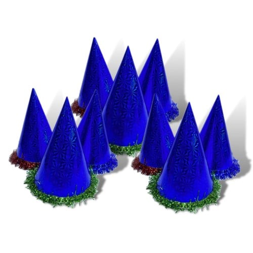 12 حبة طربوش كحلي لماع