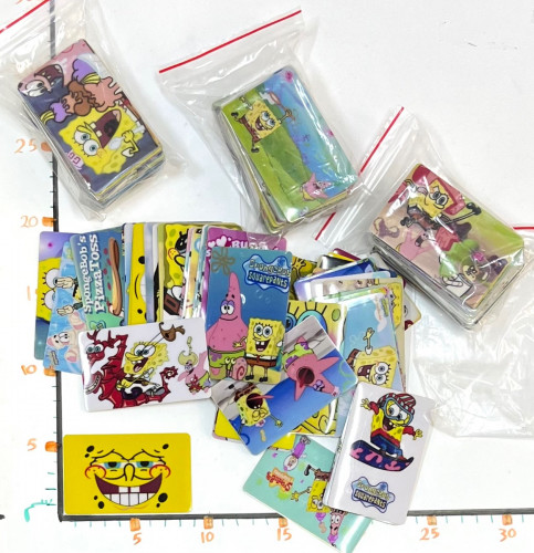 لواصق شخصيات سبونج بوب 7E