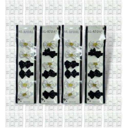 12 كرت شباصات أبيض وأسود