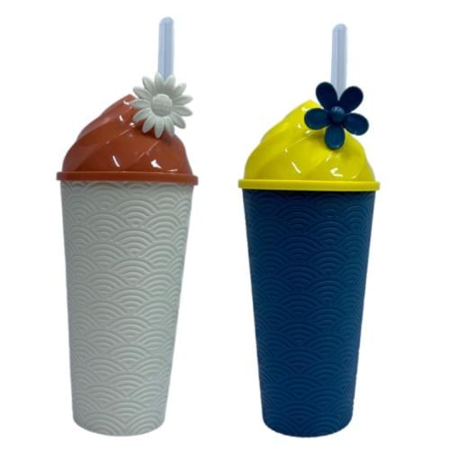 كاسات عصير بمصاص (  A1)