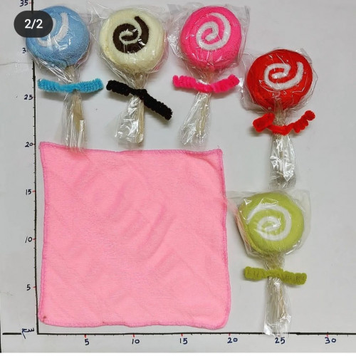 مناشف صغيرة توزيعات شكل حلاوة 6C