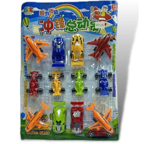 طقم سيارات وطائرات