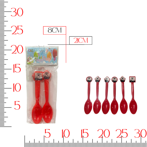 ملاعق أحمر تخرج