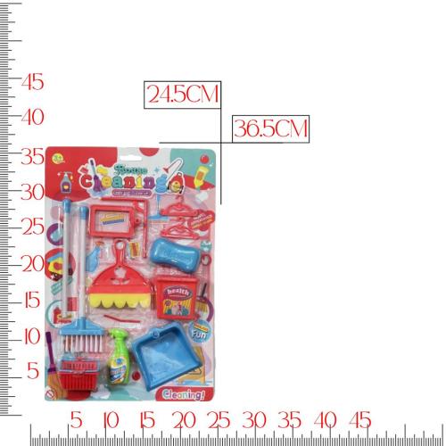 طقم نظافة بناتي كرت 943547  (100/21A)