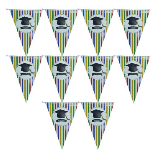 زينة مثلثات مبروك التخرج