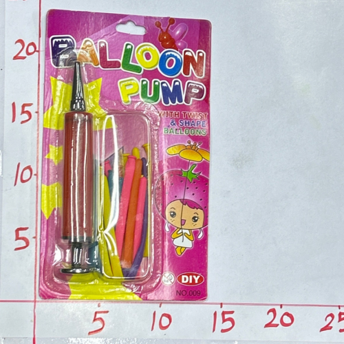 بالون صاروخ مع المنفاخ 7C