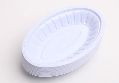 صحن بلاستيك بيضاوي مقاس (1) 9C