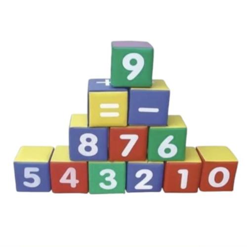 مقاعد مكعبات الأرقام الإنجليزي  للأطفال / 04809