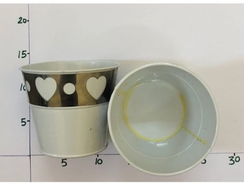 سطل حديد أبيض8B