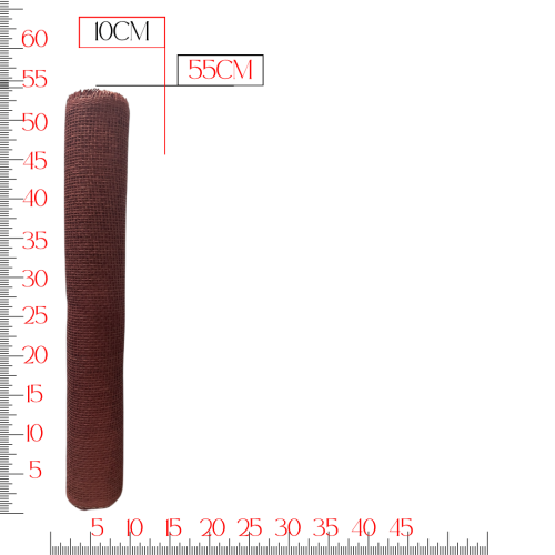 خيش لون بني للأعمال الفنية و تغليف الهدايا