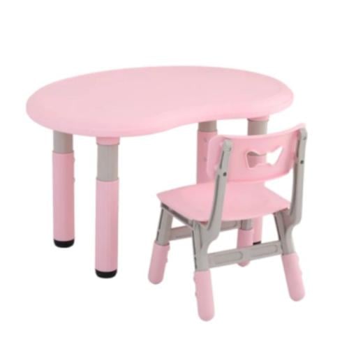 طاولة وكرسي وردي للأطفال / 04707