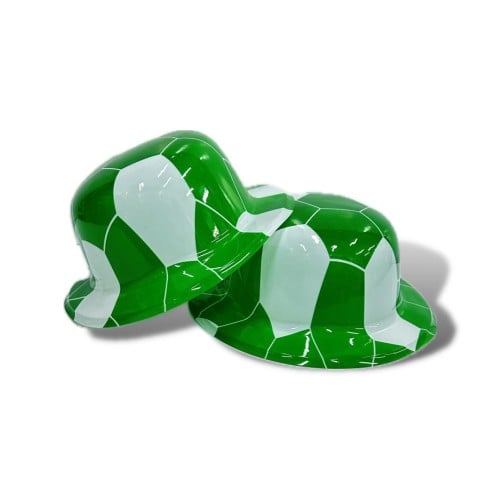 12 حبة قبعة بلاستيك الأهلي