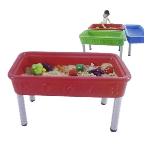 طاولة حوض رمل بلاستيك مستطيلة كبير / 05105