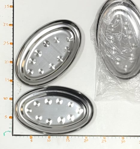 صحون إستيل بيضاوي 1E