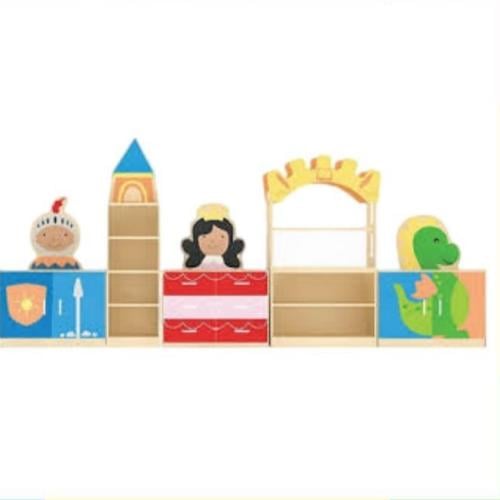 أرفف تخزين خشبية بتصميم شخصيات كرتونية /06019