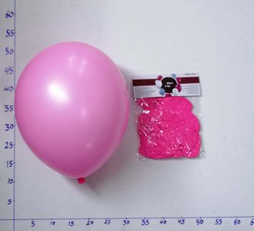 بالون لون وردي 50 حبة (مقاس12بوصة) وزنه 3.2جرام   3A/100