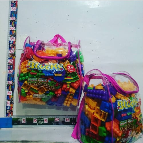 مكعبات تركيبة بشنطة ظهر  200قطعة(6008_12) 1A/100