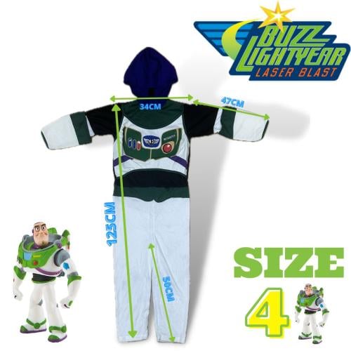 ملابس تنكرية رجل الفضاء مقاس كبير 4