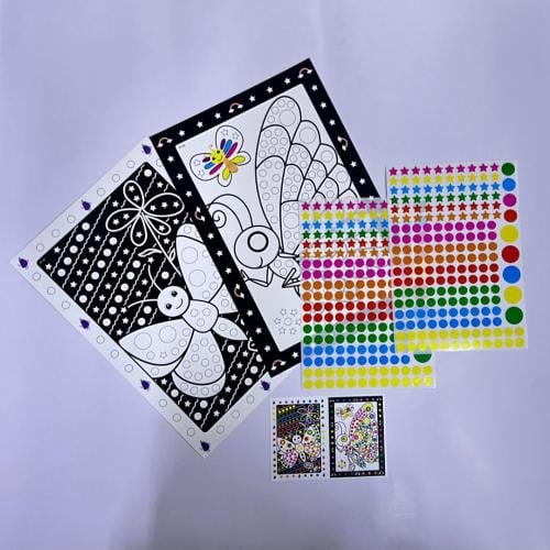 تلوين بالتلصيق (21B)