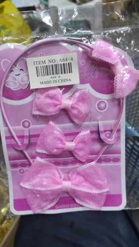 طقم طوق مع ربطة شعر 24A