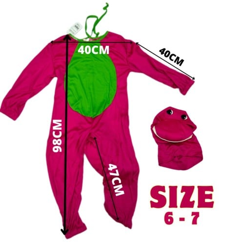 ملابس تنكرية الديناصور بارني 7-6