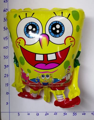 بالون هيليوم سبونج بوب مربع ( رقم 10 )