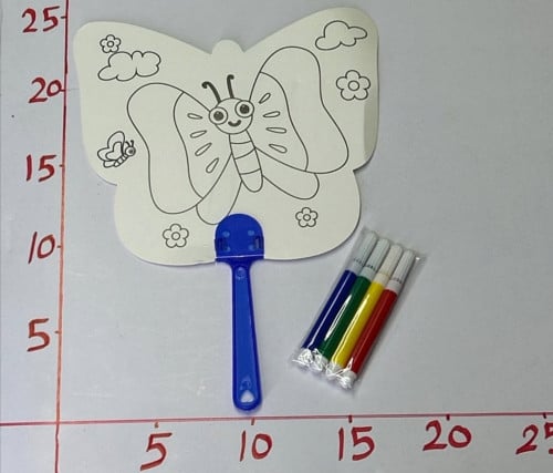 التلوين على المروحة 22A