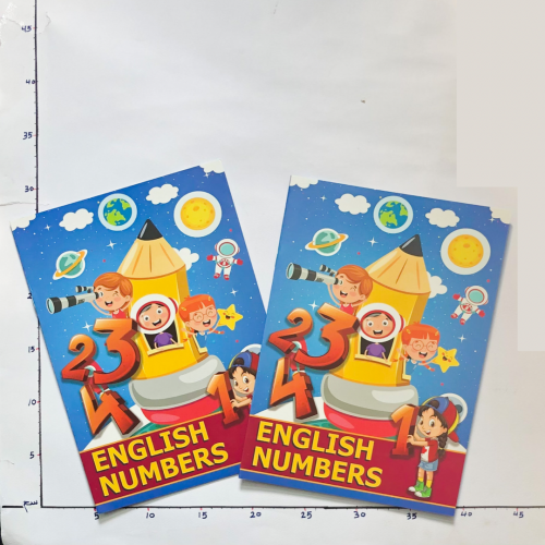 دفتر تعلم الأرقام الإنجليزية 4A