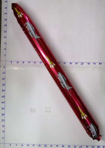 بالون هيليوم صاروخ أحمر ( رقم 3 )