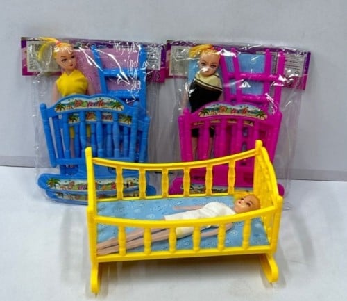 عروسة مع سرير 6E