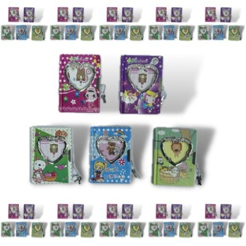 نوتة دفتر بقفل ( ب )