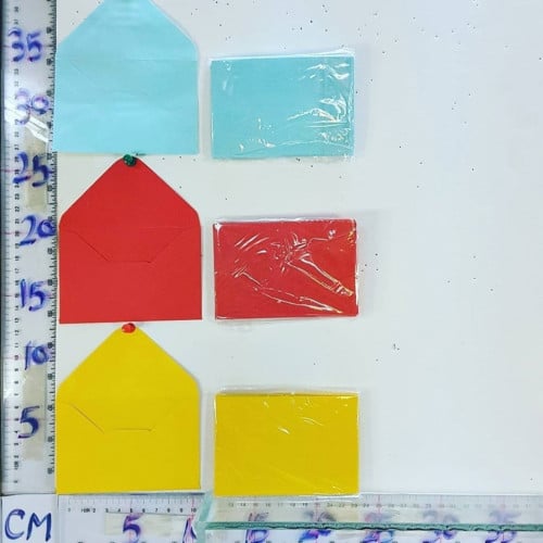 ظروف رسائل ملون